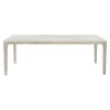 Bernhardt Marbella Dining Table In White Shell