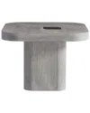 Bernhardt Marcato Side Table In Gray