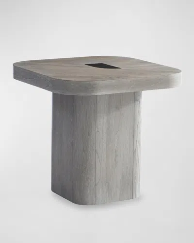 BERNHARDT MARCATO SIDE TABLE, 26" SQUARE