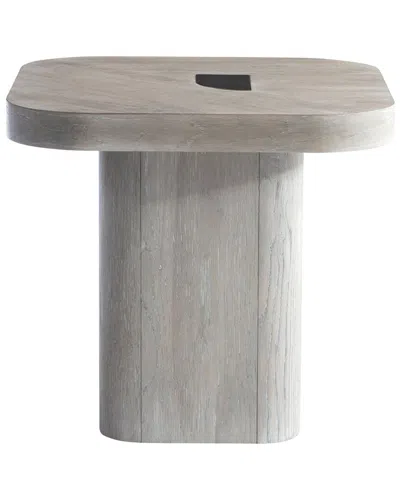 Bernhardt Marcato Side Table In Grey