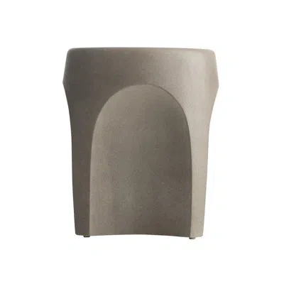 Bernhardt Medano Stone/concrete Side Table In Bedrock