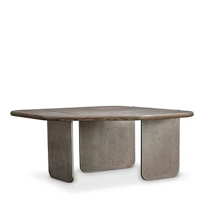 Bernhardt Melba Cocktail Table, 36 In Gray