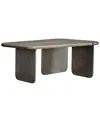 Bernhardt Melba Side Table In Gray