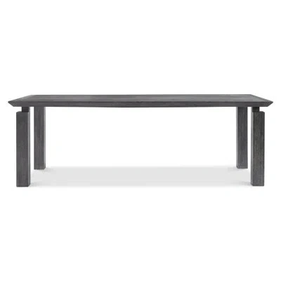 Bernhardt Menton Rectangular 90'' L X 39'' W In Espresso Wood