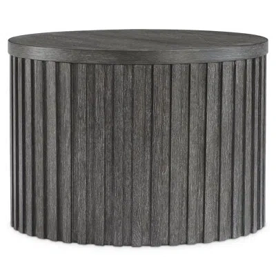 Bernhardt Menton Solid Wood End Table In Espresso Wood