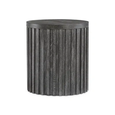 Bernhardt Menton Solid Wood End Table In Espresso Wood