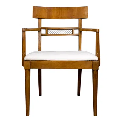 Pre-owned Bernhardt Mid Century Mcm Hollywood Regency Accent Or Side Chair Attributed To  In Brown