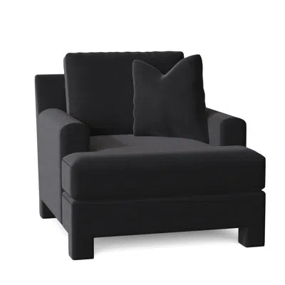 Bernhardt Mily  Mily Chair In Akiko Graphite Performance 5534-011