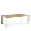 Bernhardt Modulum Dining Table In Sahara/light Brown