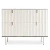 Bernhardt Modulum 2-drawer Nightstand In White