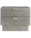 Bernhardt Monolith 34in Nightstand In Gray