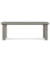 Bernhardt Monolith Dining Table In Gray