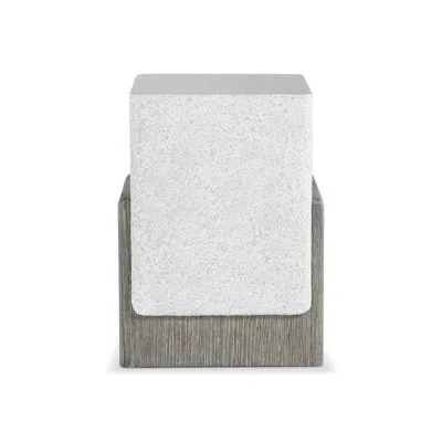Bernhardt Monolith End Table In Millstone