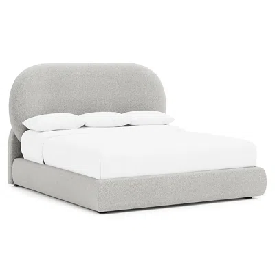 Bernhardt Monolith Queen Bed In Gray