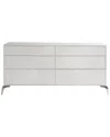Bernhardt Montoya Dresser In White