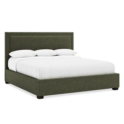 Bernhardt Morgan Bed, California King With A 54 Headboard In Green