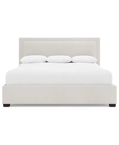 Bernhardt Morgan California King Upholstered Bed In Metallic