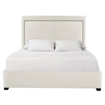 Bernhardt Morgan Queen Fabric Panel Bed In Neutral