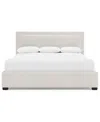 Bernhardt Morgan Queen Fabric Panel Bed In White