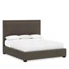 Bernhardt Morgan Queen Bed With 64 Headboard In Gray/-
