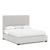 Bernhardt Morgan Queen Bed With 64 Headboard In White/cream/b-