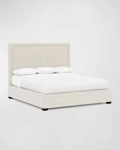 Bernhardt Morgan Queen Panel Bed In Off White