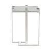 Bernhardt Mott Accent Table In Stainless