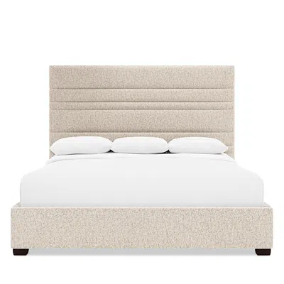 Bernhardt Murray Bed, Queen In Neutral