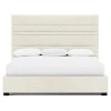 Bernhardt Murray Fabric Panel Bed In Beige