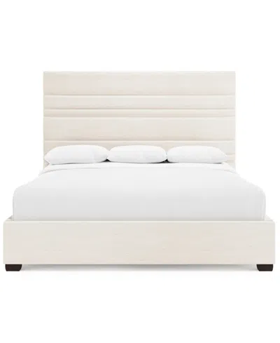 Bernhardt Murray Queen Upholstered Storage Bed In Neutral