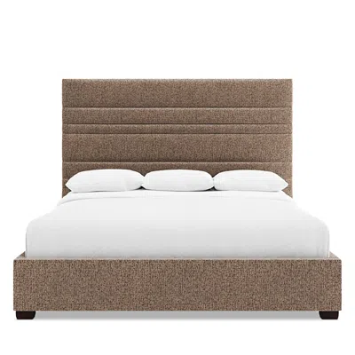 Bernhardt Murray Storage Bed, Queen In Brown