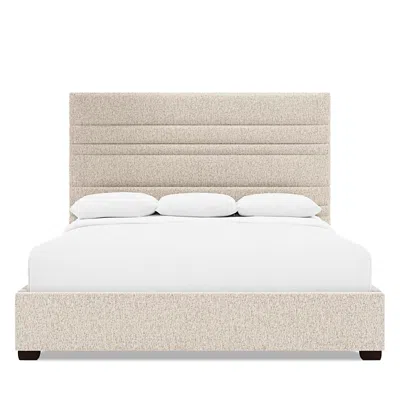 Bernhardt Murray Storage Bed, Queen In Neutral