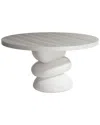 Bernhardt Navar Dining Table In White
