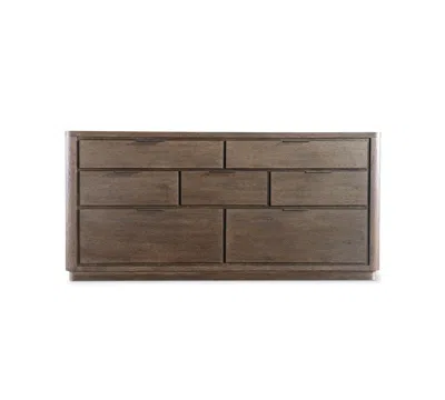 Bernhardt Outline 72" Wooden Dresser In Black