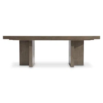 Bernhardt Outline Dining Table In Brown Wood