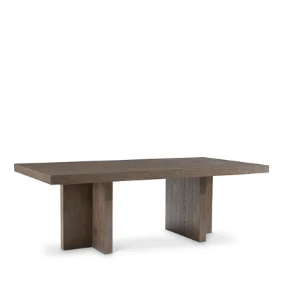 Bernhardt Outline Rectangle Dining Table In Brown