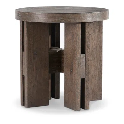 Bernhardt Outline Side Table In Brown