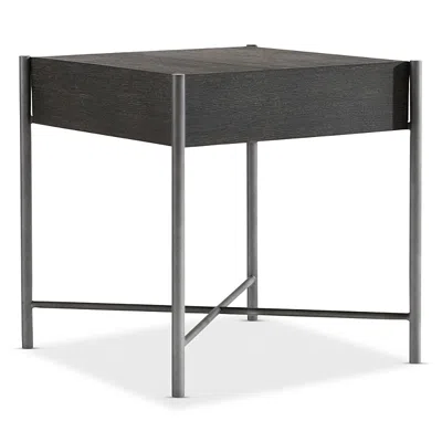 Bernhardt Outline Side Table In Gray