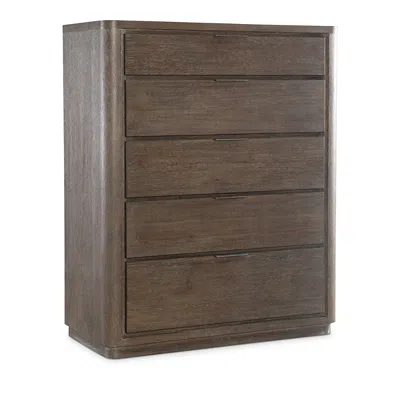 Bernhardt Outline Tall Drawer Chest In Brown