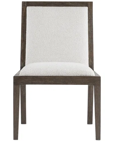Bernhardt Outline Wooden Frame Side Chair In Multi
