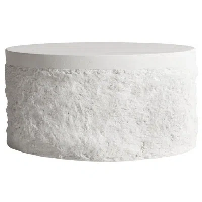 Bernhardt Pismo Single Coffee Table In White