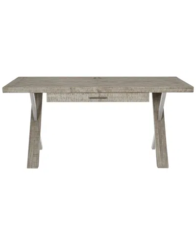 Bernhardt Polk Desk In Brown