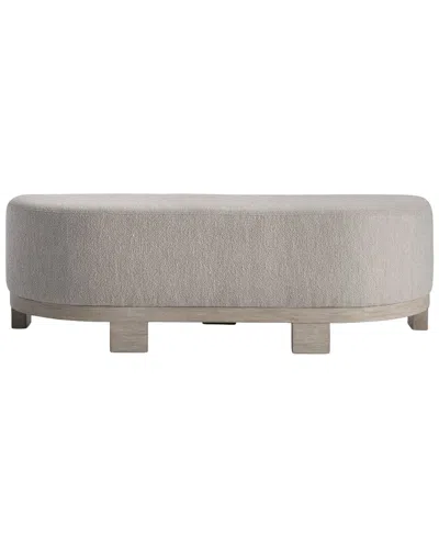 Bernhardt Prado Bench In Tawny Finish In Neutral