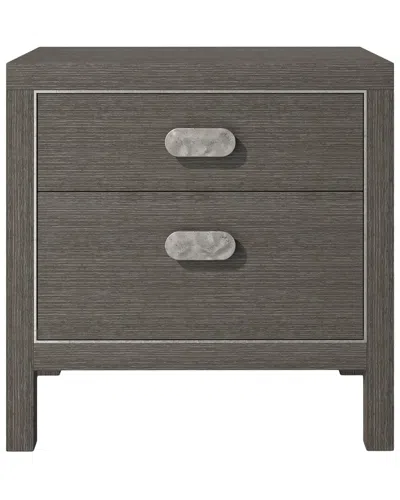 Bernhardt Prado Nightstand In Gray
