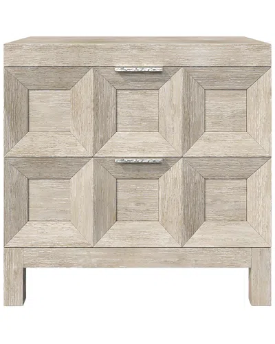 Bernhardt Prado Nightstand In Gray