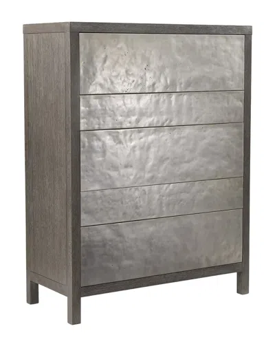 Bernhardt Prado Tall Drawer Chest In Gray