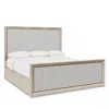 Bernhardt Prado Upholstered Bed, King In Gray