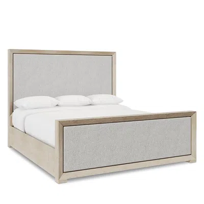 Bernhardt Prado Upholstered Bed, Queen In Gray