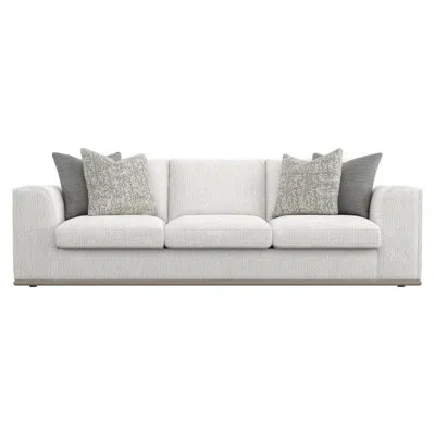 Bernhardt Prague Sofa In Marled Grey 1032-021