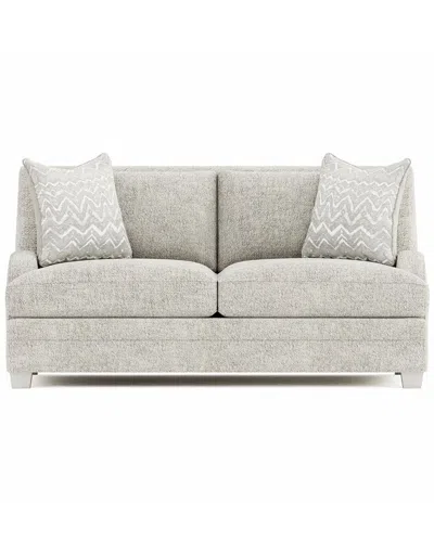 Bernhardt Rollins Fabric Loveseat In Neutral